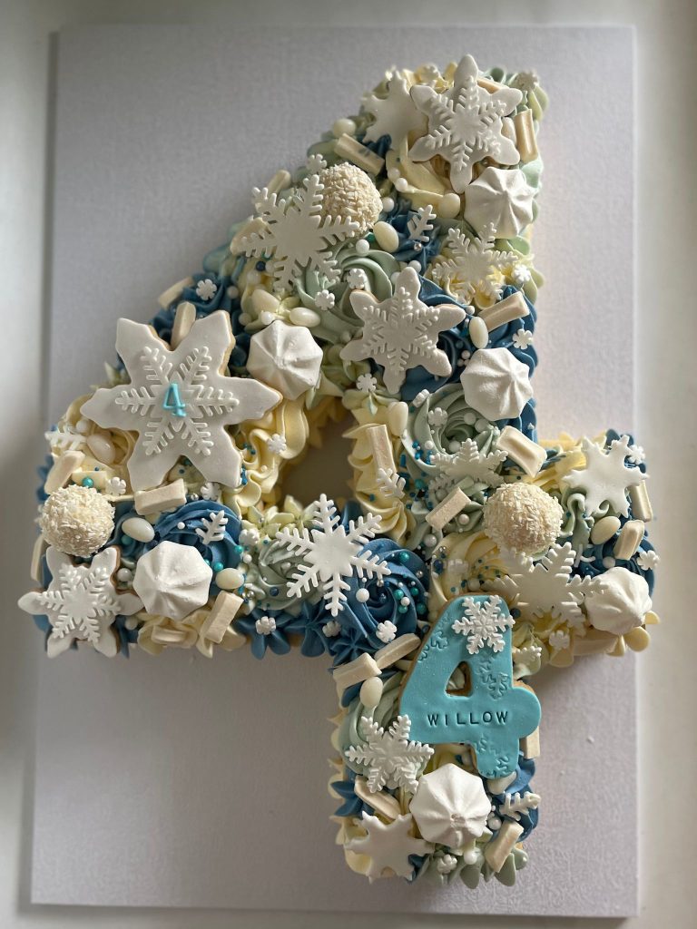 frozen theme cake cupcakes cookies birthday party ideas (3)