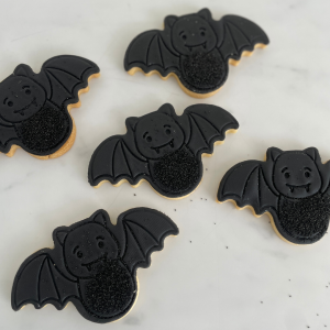 Bat Halloween Cookies